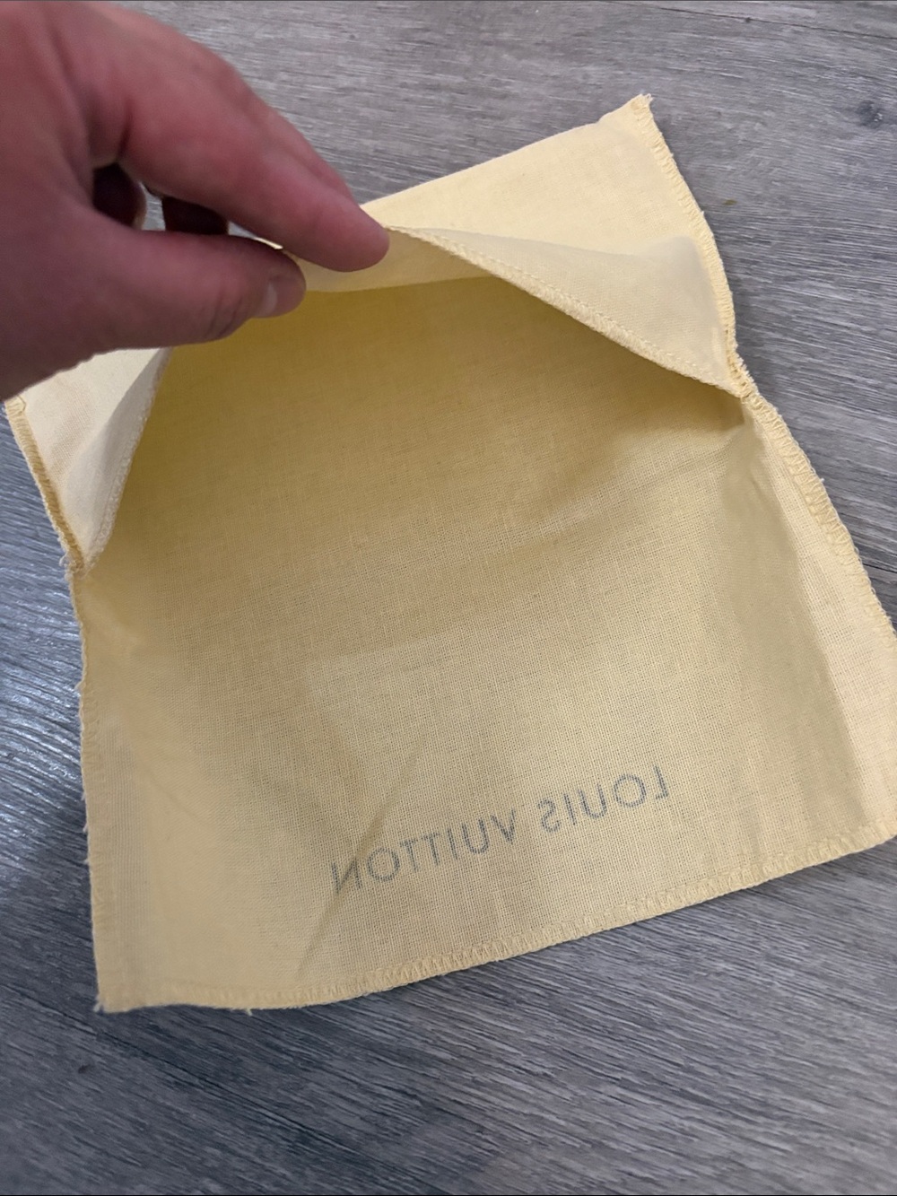 Louis Vuitton long wallet dustbag pouch brand new - Picture 3 of 4
